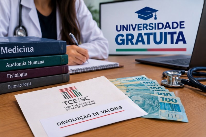 Estudante de Medicina terá que devolver R$ 176 mil do Programa Universidade Gratuita