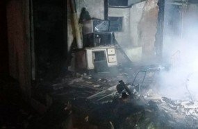 Homem e criança morrem carbonizados em incêndio em Lages