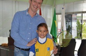 Letícia é convocada para o Pan Americano de Badminton