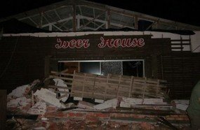 Temporal causa destruição em Curitibanos