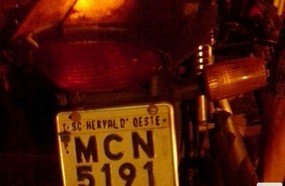 Polícia Militar recupera moto furtada em Joaçaba
