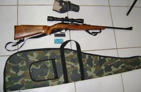 Homem é preso em flagrante por crime ambiental e posse de arma