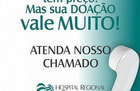 Hospital Regional pede doações através da fatura da Celesc