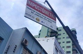 Impostômetro de Joaçaba passará por manutenção