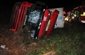Três acidentes na mesma noite em Campos Novos