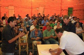 Prefeitura de Piratuba anuncia asfalto em comunidade do interior