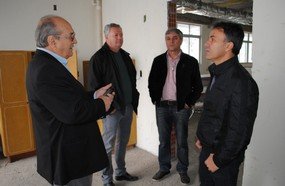 Secretário regional visita obras de ampliação do Hust