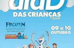 Dia das Crianças terá dois Dias D e personagens do filme Frozen