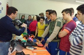 Universo Senac começa pela Escola Padre Nóbrega