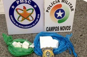 Homem é preso com meio quilo de pasta de cocaína na BR-282