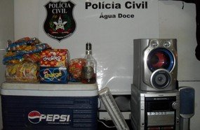 Polícia prende em Vargem Bonita autores de furtos na região