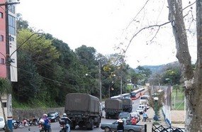 Exército na região é para treinamento e não ofensiva