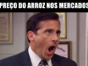 Preço do arroz