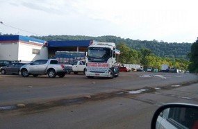 Joaçaba adere a paralisação nacional dos caminhoneiros