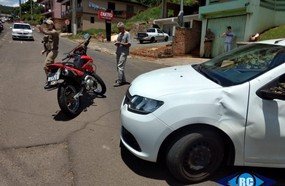 Carro de Joaçaba se envolve em acidente com vítimas em Capinzal