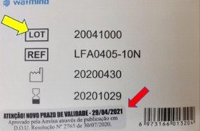 Saúde esclarece que testes rápidos não estavam vencidos