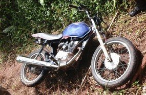 Polícia Militar recupera motocicleta furtada no bairro Frei Bruno