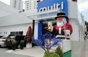 Papai Noel chega nesta sexta-feira a noite na Multi