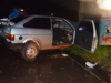 Jovem fica preso às ferragens após colidir em árvore no interior de Piratuba