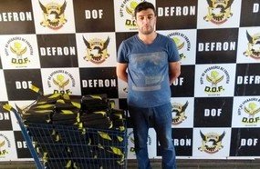 Morador de Irani é preso com 125 kg de pasta base de cocaína