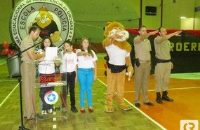 Proerd forma mais de 300 alunos em Herval d´Oeste