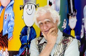 Cartunista Ziraldo de “O menino maluquinho” visita Treze Tílias