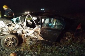 Motorista com carro de Fraiburgo morre em colisão na BR-470