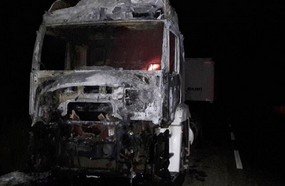Cavalo mecânico é destruído por incêndio na SC-355