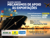 Palestra gratuita sobre mecanismos de apoio às exportações