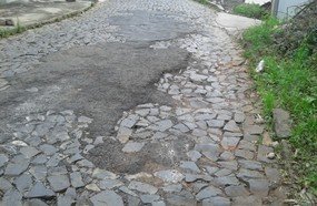 Rua Augusto Arbugeri será pavimentada com concreto armado