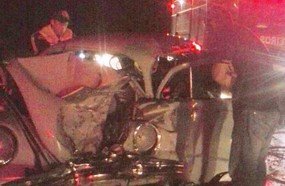 Jovem perde a vida em colisão frontal na BR-282