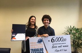Acadêmicos da Unoesc conquistam 2º lugar no Prêmio do TRT