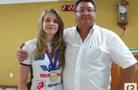 Atleta é homenageada pela Câmara de Vereadores de Herval