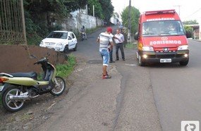 Colisão entre carro e moto deixa duas mulheres feridas em Herval