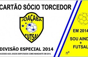 Lançado Cartão Sócio Torcedor do Joaçaba Futsal