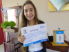 Aluna da EEB Padre Nóbrega vence concurso Oratória nas Escolas