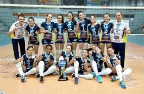 Pré-Mirim da AJOV é campeã da Liga Serrana de Voleibol