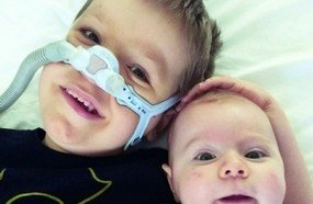 Campanha para ajudar irmãos que sofrem de atrofia muscular