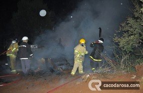 Tragédia: idosa morre carbonizada na própria residência