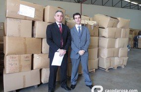 Receita Federal doa lote de mercadorias apreendidas à Apae