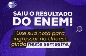 Unoesc abre inscrições para vagas remanescentes dos cursos de graduação presenciais