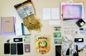 Mulher de Capinzal é presa por envolvimento no roubo ao banco em Criciúma