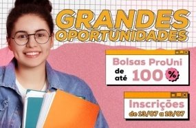 Unoesc oferece mais de 600 bolsas de estudos por meio do ProUni