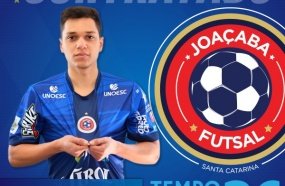 Joaçaba Futsal contrata o ala Vico, ex-Coronel Futsal