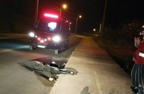 Homem é encontrado morto com sinais de atropelamento 