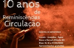 Reminiscências apresenta espetáculos nas escolas de Joaçaba, Herval e Água Doce
