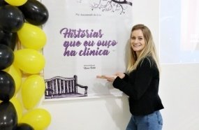 Jornalista escreve livro com histórias de pacientes de clínica de reabilitação 