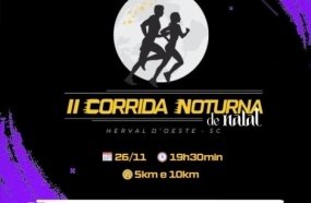 CDL Herval promove no sábado a II Corrida Noturna de Natal 