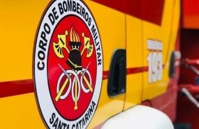 Acidente com moto de trilha deixa dois feridos em Catanduvas