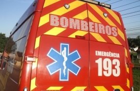 Jovem fica ferido após ser atingido por cabo de aço de guincho 
